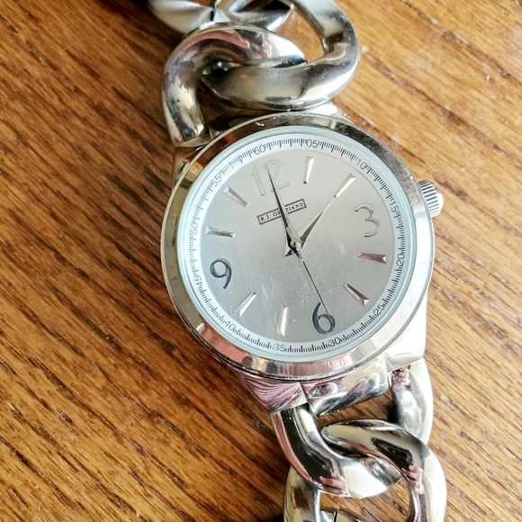 R J Graziano Silver Watch - Picture 2 of 8